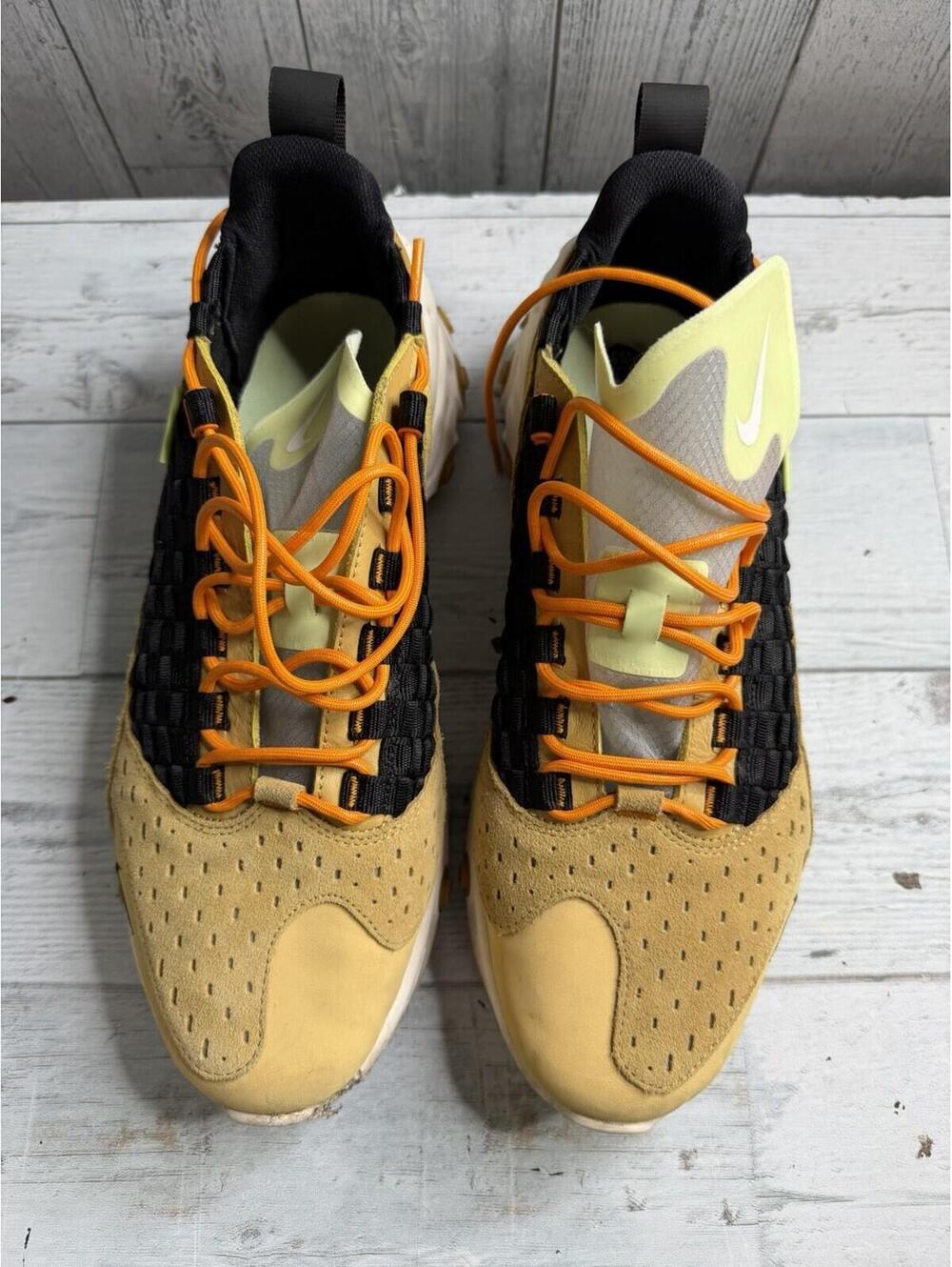 Nike Men’s Athletic Shoes in Mustard Yellow, Orange & Black - Picture 3 of 6
